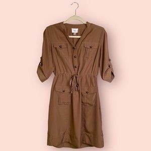 Eci New York long dress brown size 4
